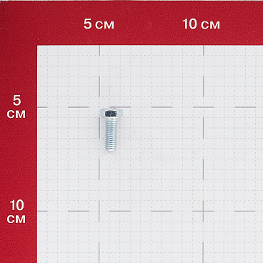 Болт оцинкованный M6x16 мм DIN 933 10,9 (7 шт.)