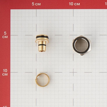 Евроконус Stout 16 мм х 2,6 мм х 1/2 для металлополимерных труб Pex-Al-Pex (SFC-0026-162612)