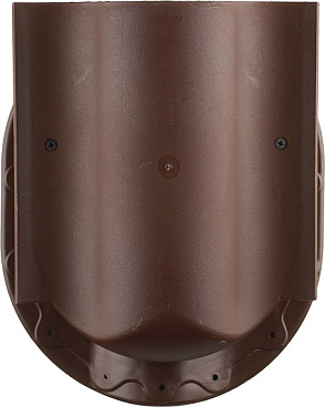 Аэратор Поливент КТВ-вентиль для готовой кровли из металлочерепицы коричневый RAL 8017