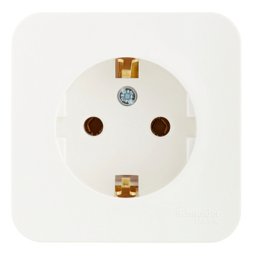 Розетка Systeme Electric Blanca накладная молочная (BLNRA010112)