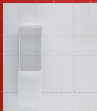 Соединитель эксцентриковый пластиковый для плоских воздуховодов 60х120 мм с плоскими 60х204 мм