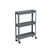 Стеллаж на колесах 755х530х175 мм Violet серый (782318)