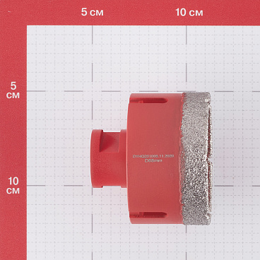 Коронка алмазная КМ (666175) по керамограниту d68 мм для УШМ
