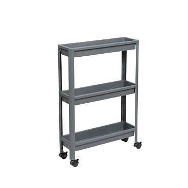 Стеллаж на колесах 755х530х175 мм Violet серый (782318)