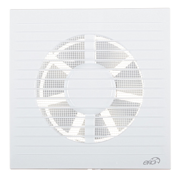 Вентилятор осевой Era E с антимоскитной сеткой 180х180 мм d125 мм белый