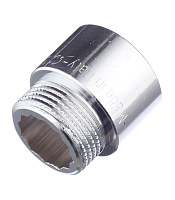 Удлинитель Stout 20 мм х 3/4 ВР(г) х 3/4 НР(ш) латунный (SFT-0002-003420)