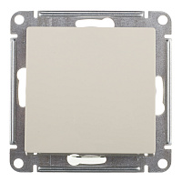 Выключатель Systeme Electric AtlasDesign одноклавишный встраиваемый бежевый (ATN000211)