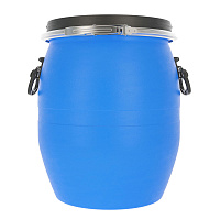 Бочка для жидких/сыпучих веществ ЗТИ Опен Топ 48 л полиэтиленовая широкая горловина