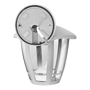 Светильник садово-парковый настенный Svet Сити Дели 3 серый E27 60 Вт IP44 (1202-03011)