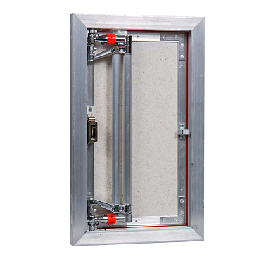 Люк ревизионный под плитку Практика EuroFormat-R алюминиевый 300х500 мм скрытый нажимной