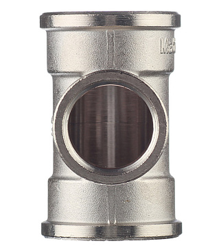 Тройник переходной Stout 1 ВР(г) х 3/4 ВР(г) х 1 ВР(г) латунный (SFT-0022-001341)