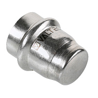 Заглушка Valtec (VTi.961.I.000018) 18 мм нержавеющая сталь