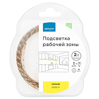 Лента светодиодная SMD 5050 3000К 12 В 10 Вт/м 2 м IP20 Apeyron (25ПРЗ)