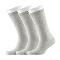 Носки мужские Hesler гребенная пряжа 41-43 серые (3 пары)