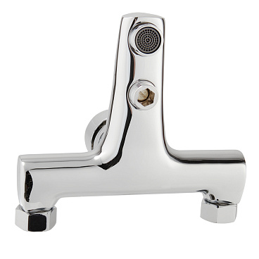 Смеситель для ванны Lavelly Smart хром однорычажный с коротким изливом без лейки (624588)