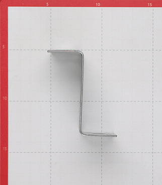 Уголок крепежный Z-образный оцинкованный 35х70х35х55х2 мм