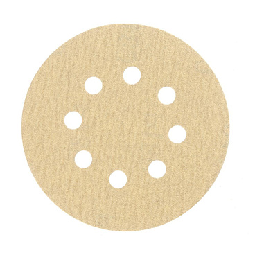 Диск шлифовальный КМ Gold d125 мм P180 на липучку бумажная основа (5 шт.)