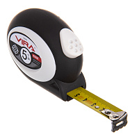 Рулетка Rage by Vira с покрытием soft-touch с автостопом 5 м x 19 мм