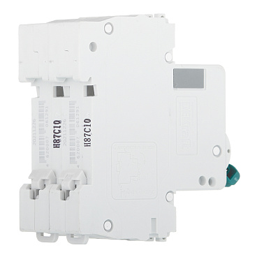 Автоматический выключатель модульный Dekraft BA-101 2P 10А тип C 4,5 кА 230/400 В (11065DEK)