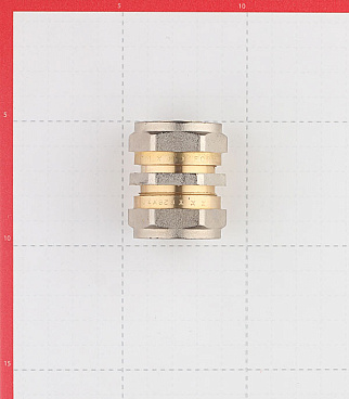 Соединитель прямой 26 обж(ц) х 26 обж(ц)