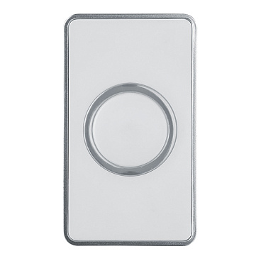 Звонок Navigator (612720) беспроводной с кнопкой 25 мелодий серый