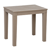 Стол разборный пластиковый Элластик-Пласт Прованс 400х300х370 мм для шезлонга (ЭП 717171шк)