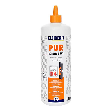 Клей монтажный полиуретановый Kleiberit 501.0 желто-коричневый 1 л