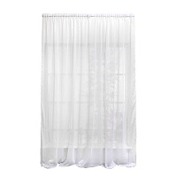 Тюль батист белый 300х270 см Mona Liza (МЛ718/01/Е300)