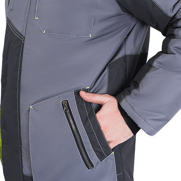 Куртка рабочая утепленная ГК Спецобъединение Iform Эдванс 48-50 рост 182-188 см серая