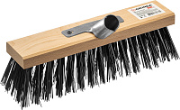 Уличная щетка GRINDA 30 см, с металлическим держателем для черенка d25мм, EURO