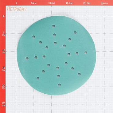 Диск шлифовальный Sunmight Film L312T d225 мм P180 на липучку пленочная основа (50 шт.) (53510)