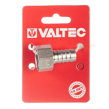 Штуцер Valtec для присоединения шланга 1/2 ВР(г) х 14 мм латунный (VTr.654.N.0414)