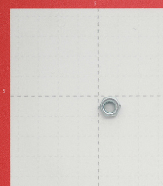 Гайка шестигранная оцинкованная М6 DIN 934 (200 шт.)