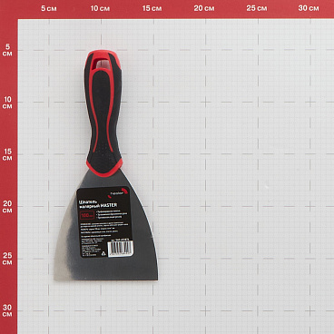 Шпатель малярный Hesler Master 100 мм с эргономичной ручкой с противоскользящим рельефом (540-692874)
