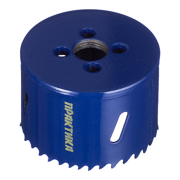 Коронка биметаллическая Практика (036-018) универсальная d64 мм