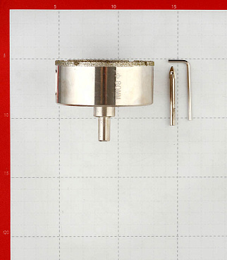 Коронка алмазная Trio-Diamond (400080) по керамограниту d80 мм