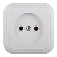 Розетка Svet накладная белая (0215-00011)