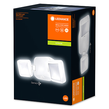 Светильник светодиодный садово-парковый настенный Ledvance Double белый 4000К 10 Вт IP54 (4058075227408)
