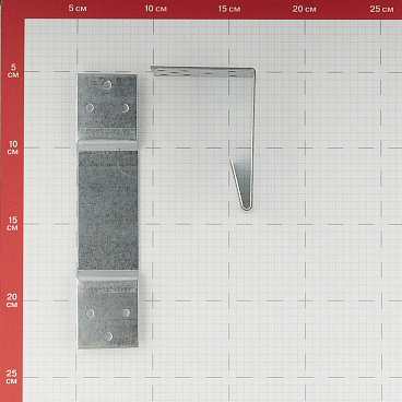 Опора бруса скользящая оцинкованная 90х90х40х2 мм