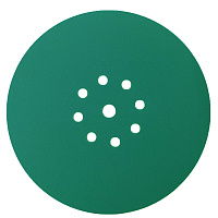 Диск шлифовальный КМ Green Film d225 мм P40 на липучку пленочная основа (3 шт.)
