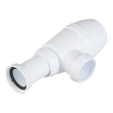 Сифон для раковины и мойки Wirquin Минор 1 1/2х40 мм без выпуска с соединением 40 мм (30718023)