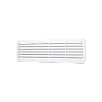 Решетка вентиляционная пластиковая переточная Era ДП 450х131 мм белая (2 шт.)