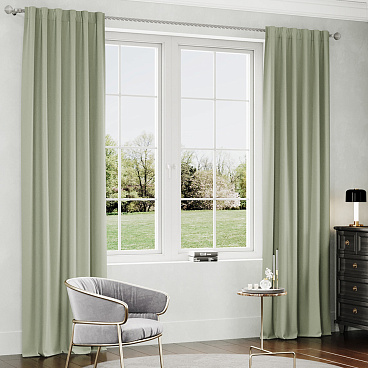 Штора канвас кварц 150х280 см Legrand Канвас (58108170)