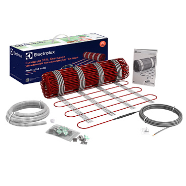 Теплый пол нагревательный мат Electrolux Multi Size Mat 2 кв.м 150 (300) Вт