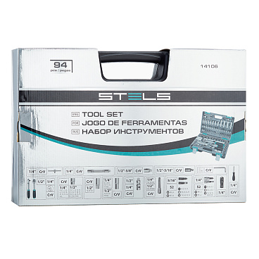Набор инструментов универсальный Stels (14106) (94 шт.)