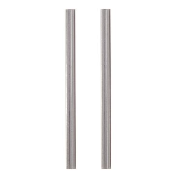 Нож для рубанка Практика (037-428) 82х5.5 мм быстрорежущая сталь (2 шт.)