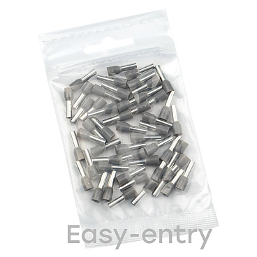 Наконечник штыревой втулочный изолированный EKF PROxima НШВИ 9 мм х 4 кв. мм (50 шт.)