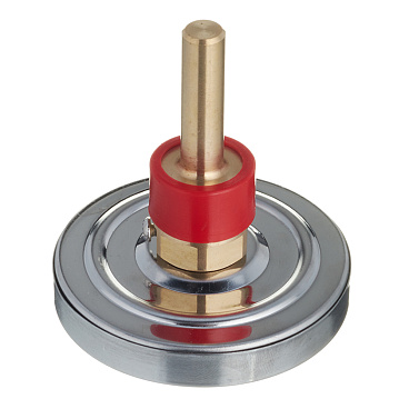 Термометр аксиальный Росма 1/2 НР(ш) d63 мм шток 46х6 мм 120°С (2409)