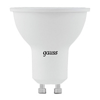 Лампа светодиодная Gauss GU10 3000К 9 Вт 830 Лм 175-240 В рефлектор тонированная