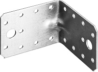 Уголок крепежный усиленный УКУ-2.0, 55х70х70 х 2мм, ЗУБР